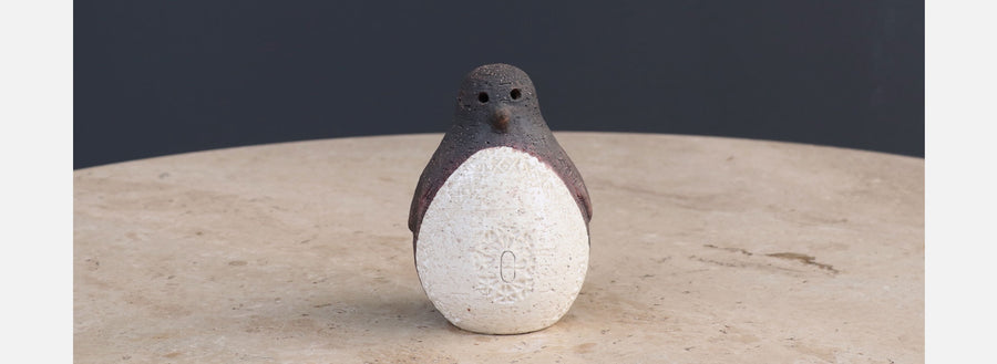 Aldo Londi Italian Ceramic Penguin Bird Sculpture for Bitossi
