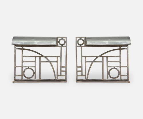 Pair of Robert Sonneman Table Lamps for Kovacs 