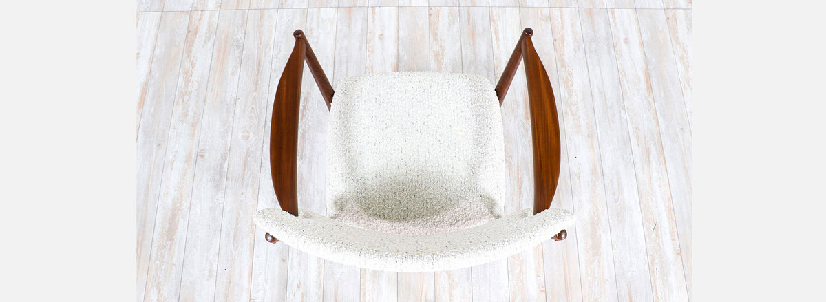 Norwegian Modern "Kaminstolen" Teak Lounge Chairs by Fredrik Kayser & Adolf Relling