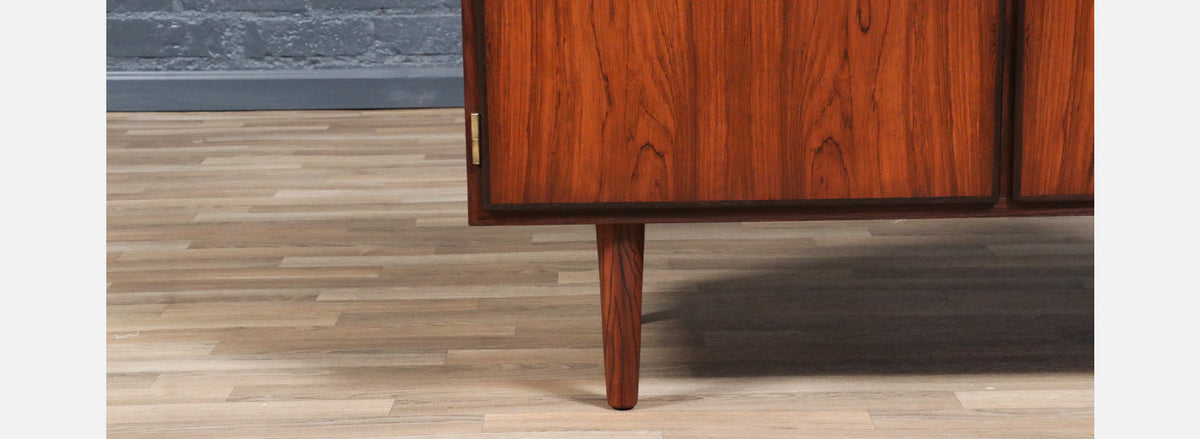 Carlo Jensen Brazilian Rosewood Cabinet for Hundevad & Co.