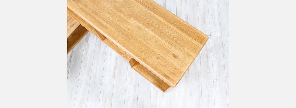 Mid-Century Modern Modular Oak Bookshelves 
