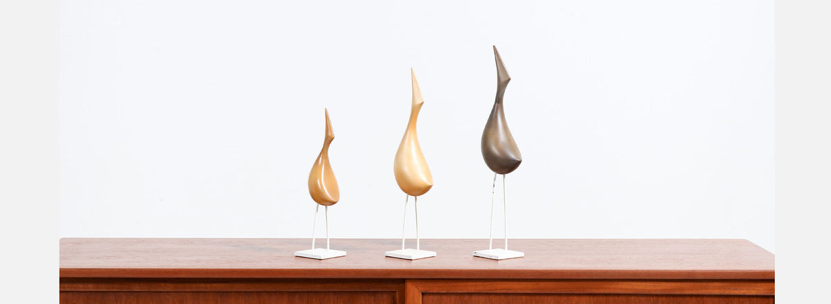 Aldo Londi Italian Ceramic Bird Sculptures for Bitossi