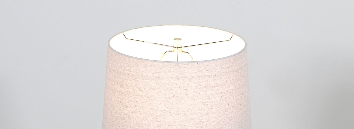 Mid-Century Modern Multi-Drip Glazed Ceramic Table Lamp