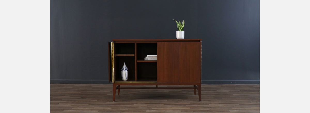 Paul McCobb "Irwin Collection" Credenza w/ Bi-Folding Doors 