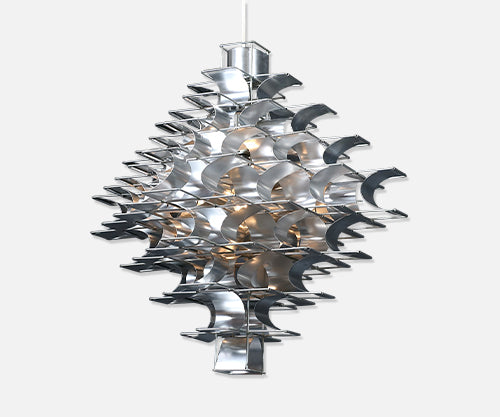 Vintage French Modern "Cassiope" Chandelier by Max Sauze