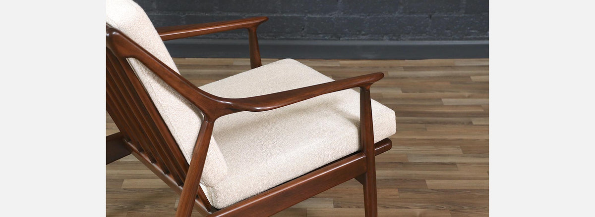 Kurt Østervig Sculpted Lounge Chairs for Jason Møbler