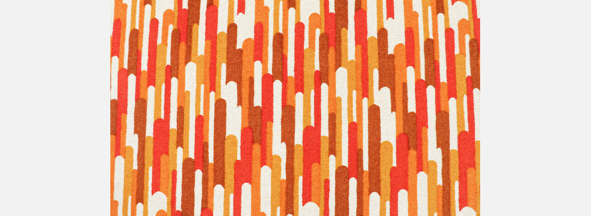 Mid-Century Modern Graphic Textile Wall Art