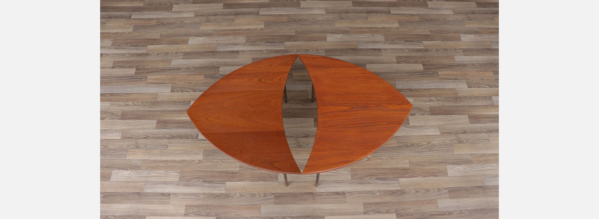 Peter Hvidt Modular Teak & Brass Coffee Table for France & Son 