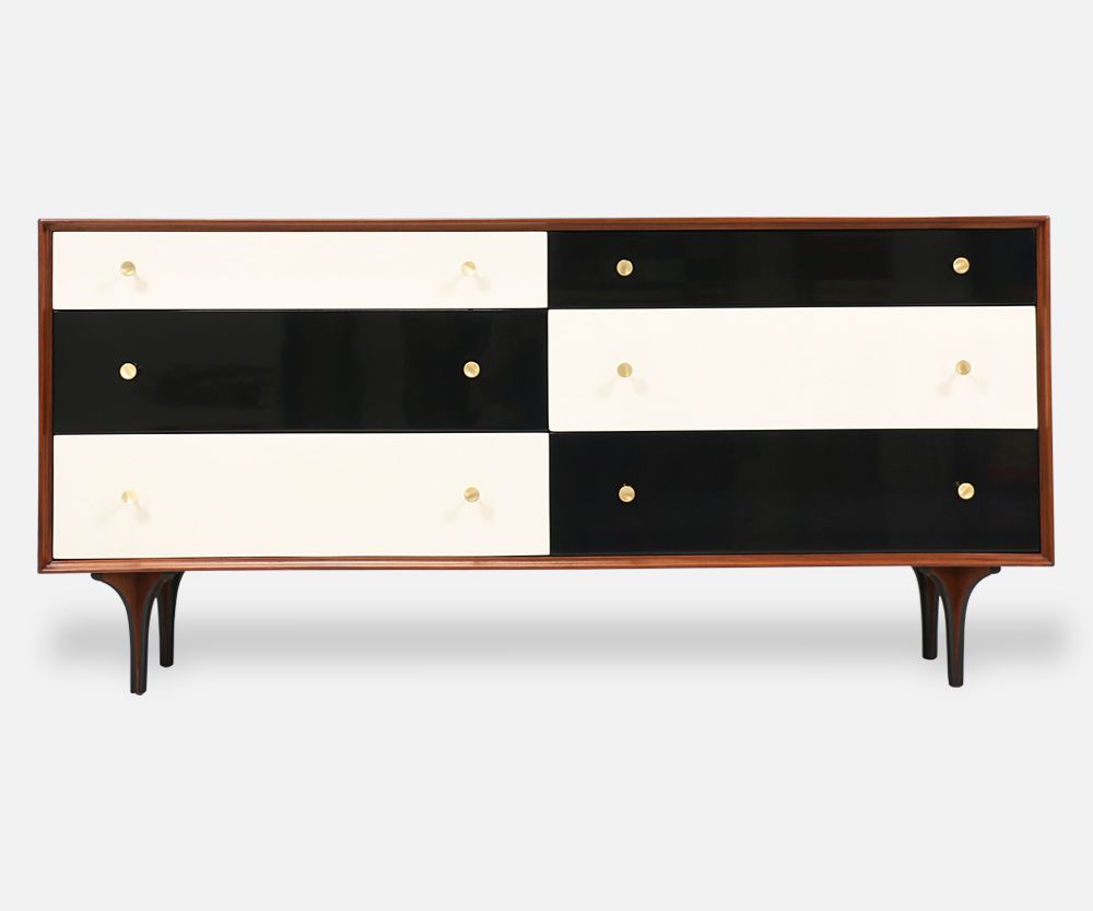 Richard Thompson Lacquered & Walnut Dresser for Glenn of California-2
