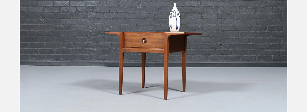Rare "Counter Point" Night Stand by John Van Koert for Drexel