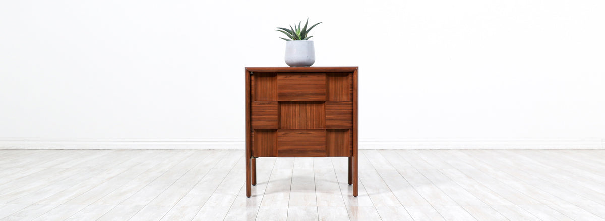 Edmond J. Spence Sculpted Night Stand for Daniel Jones Inc.