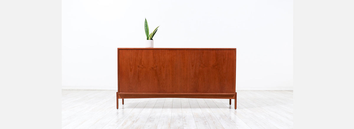 Mid-Century Danish Modern Teak Credenza by William Watting