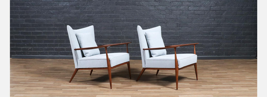 Paul McCobb Model-1321 Wing Lounge Chairs for Directional