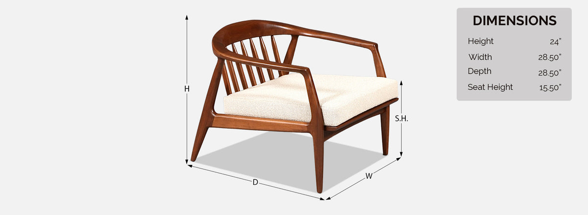 Milo Baughman Sculpted Walnut Lounge Chair for Thayer Coggin