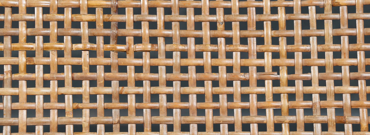 Mid-Century Dutch Modern Cane & Teak Lounge Chair