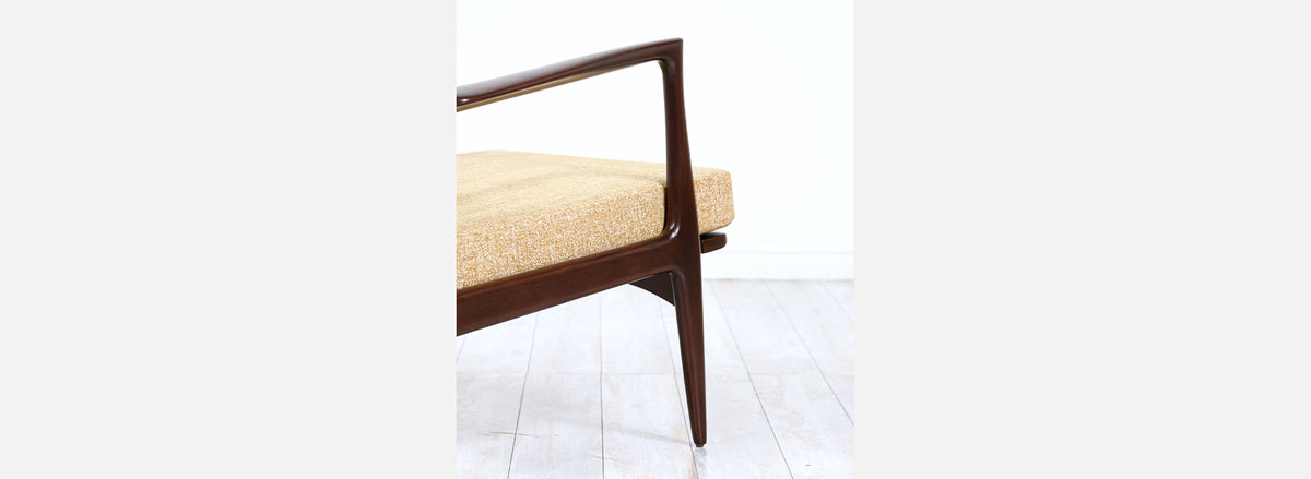 Danish Modern Sculpted Lounge Chairs by Ib Kofod-Larsen for Selig