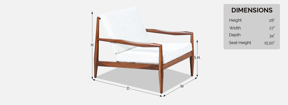 Adrian Pearsall Model 843-C Sculpted Walnut Lounge Chair for Craft Associates