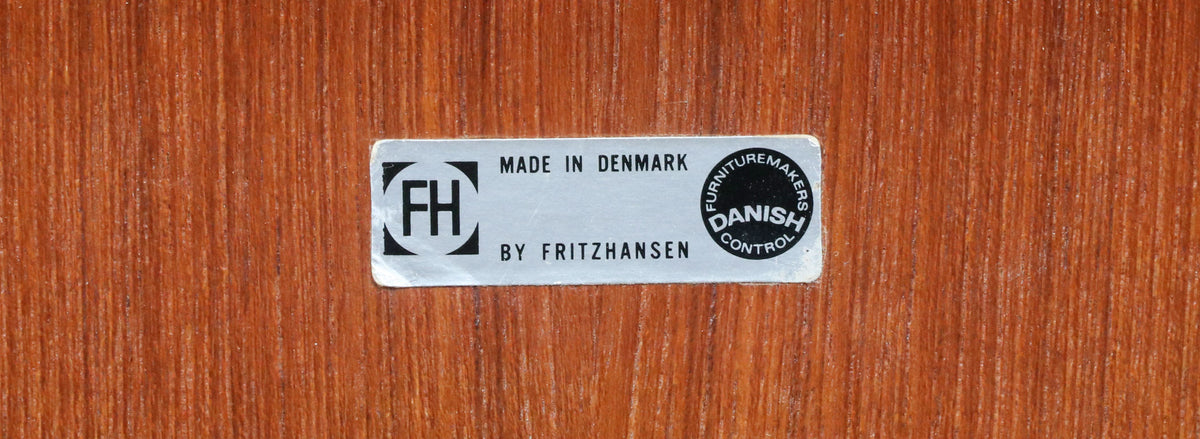 Arne Jacobsen Series-7 Teak Desk Chair for Fritz Hansen