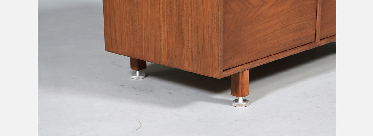 Jens Risom Walnut Filing Cabinet