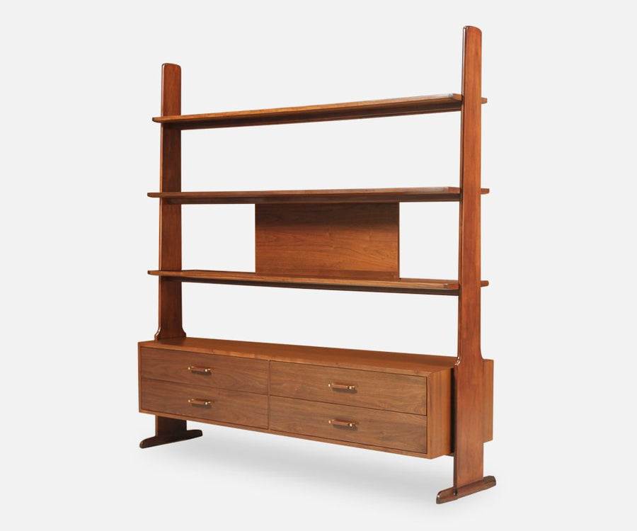 Mid-Century Modern Bookshelf