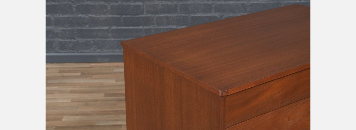 Edward J. Wormley Mahogany 5-Drawers Dresser for Dunbar