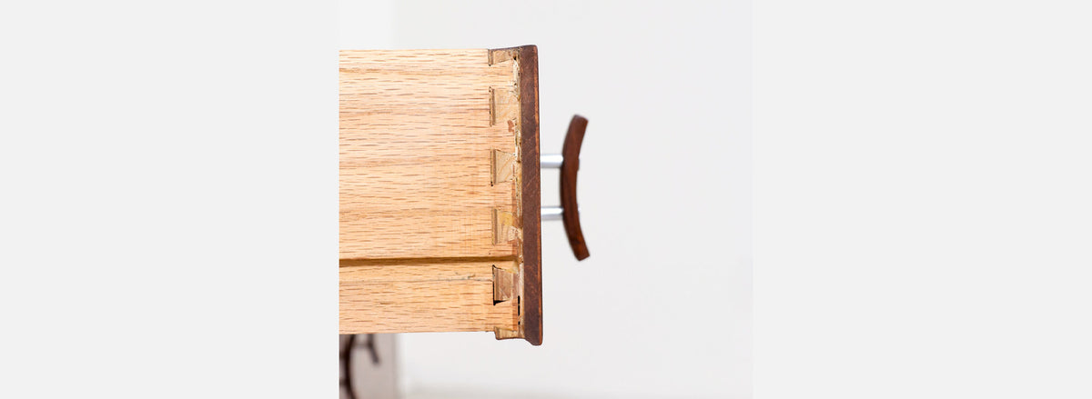California Modern 6-Drawer Walnut Dresser by Stanley Young