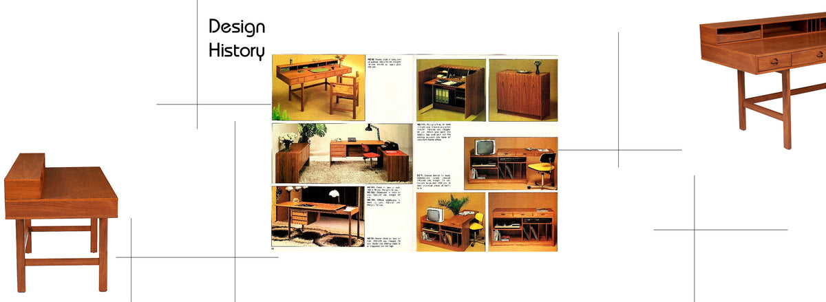 Danish Modern Flip-Top Partners Teak Desk by Peter Løvig Nielsen