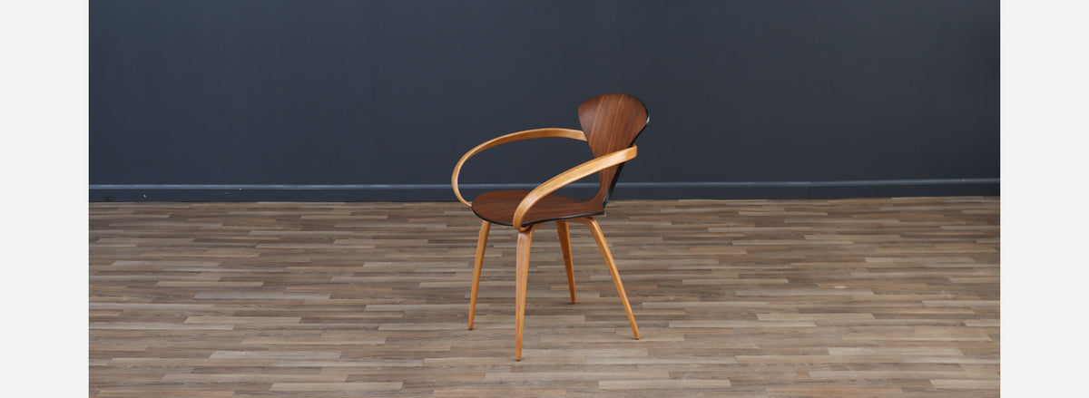 Set of 4 "Pretzel" Armchairs by Norman Cherner for Plycraft
