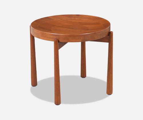 Swedish Modern Reversible Tray Top Side Table by Dux 