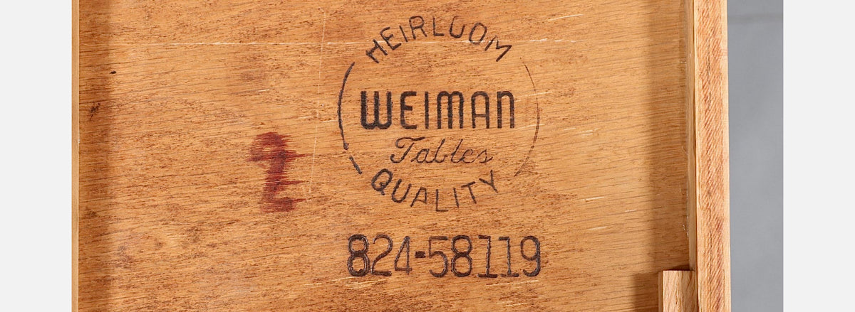 Mid-Century Modern Sculpted Floating Night Stands by Weiman