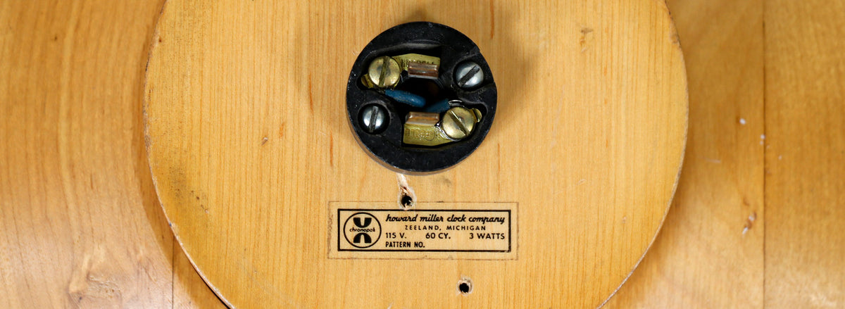 George Nelson Model-4758 Wall Clock for Howard Miller