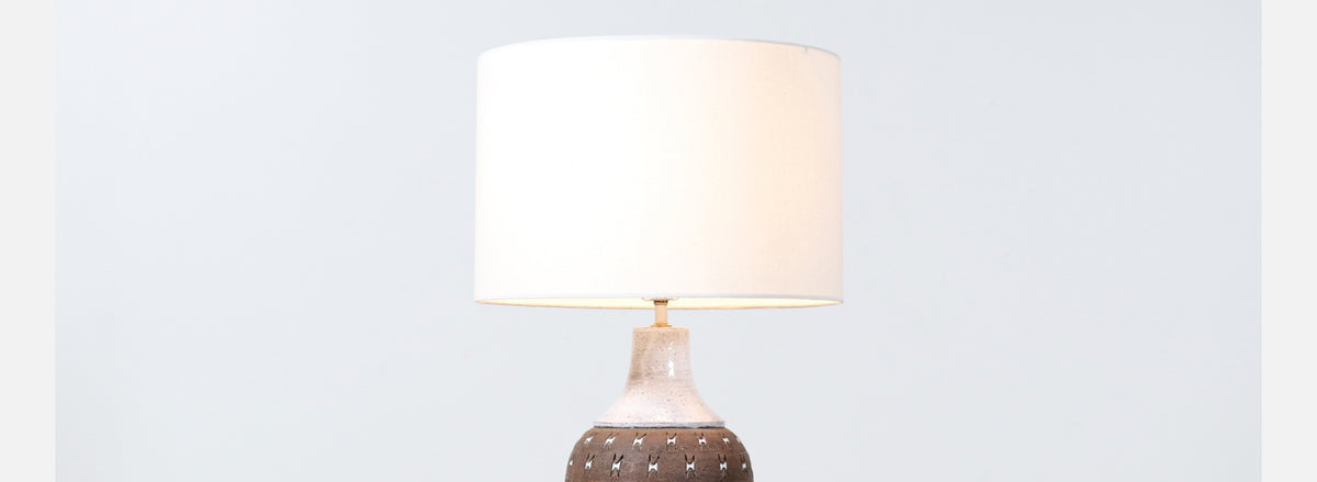 Mid-Century Modern Italian Ceramic Table Lamp for Bitossi