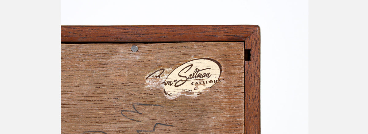 John Keal Cabinet with Cane Doors for Brown Saltman
