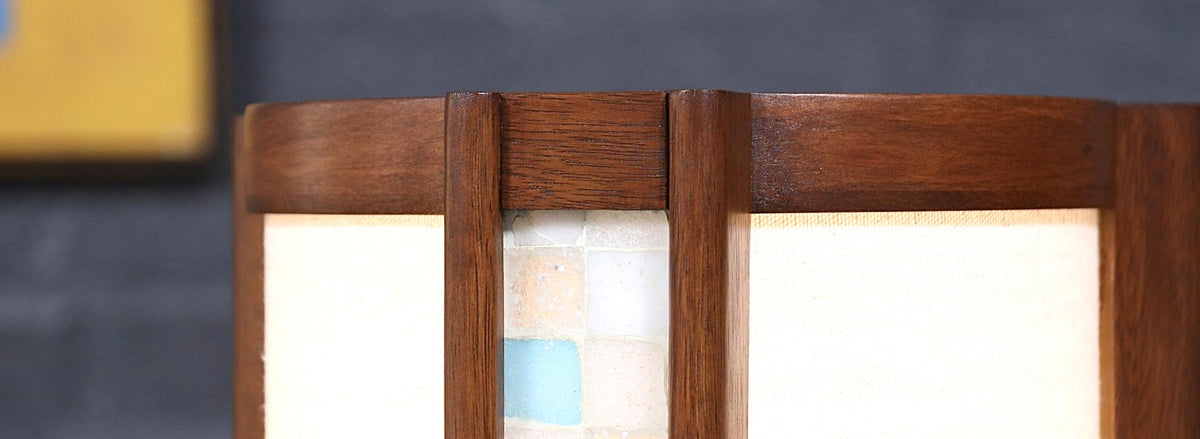 John Keal Mosaic Tile Floor Lamp for Modeline of CA