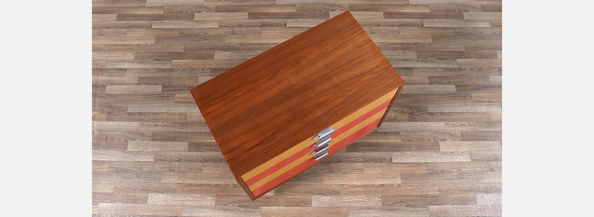 George Nelson Multi-Color Lacquered Chest for Herman Miller