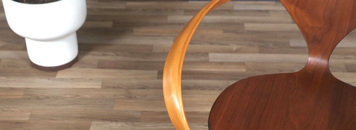 Mid-Century "Pretzel" Arm Chair by Norman Cherner for Plycraft