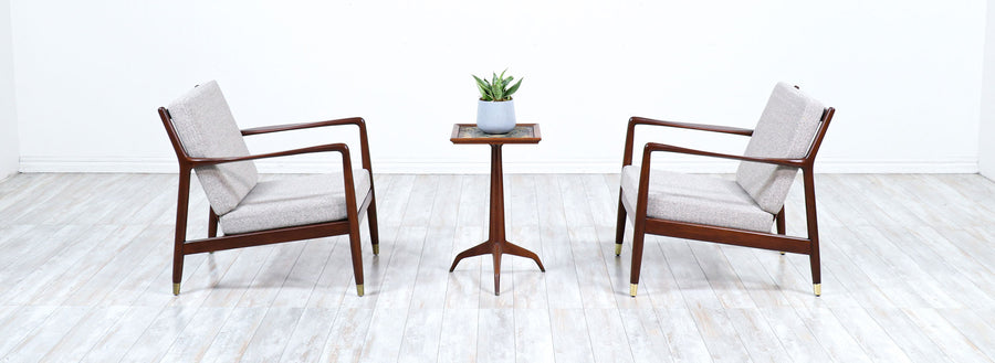 Folke Ohlsson Model USA-143 Lounge Chairs for Dux
