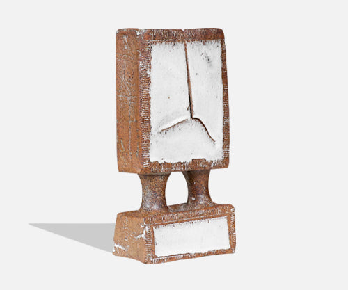 Vintage Glazed Ceramic Architectural Pottery Sculpture 