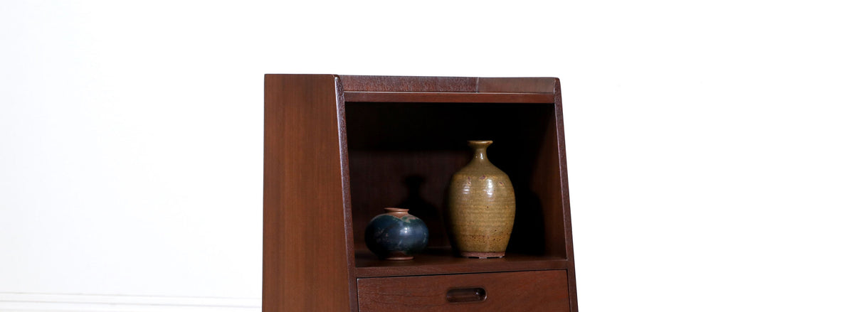Edward J. Wormley Night Stands with Bookshelves for Dunbar
