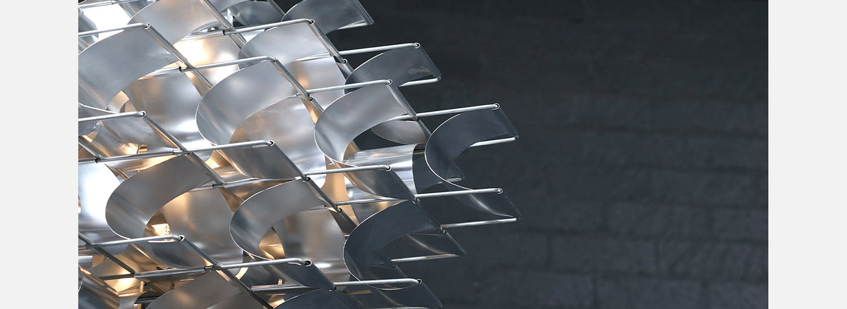 Vintage French Modern "Cassiope" Chandelier by Max Sauze