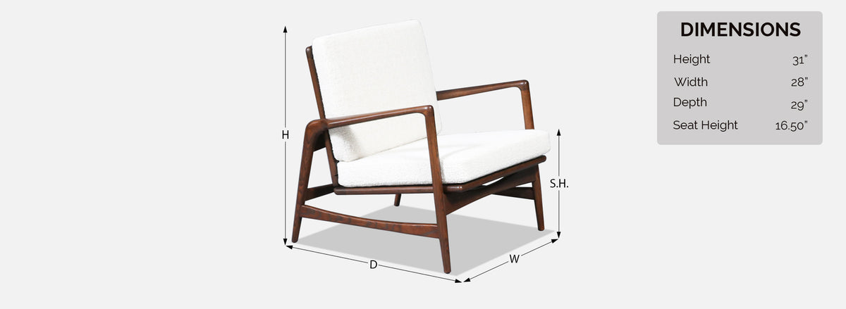Danish Modern Reclining Lounge Chair with Ottoman by Ib Kofod-Larsen