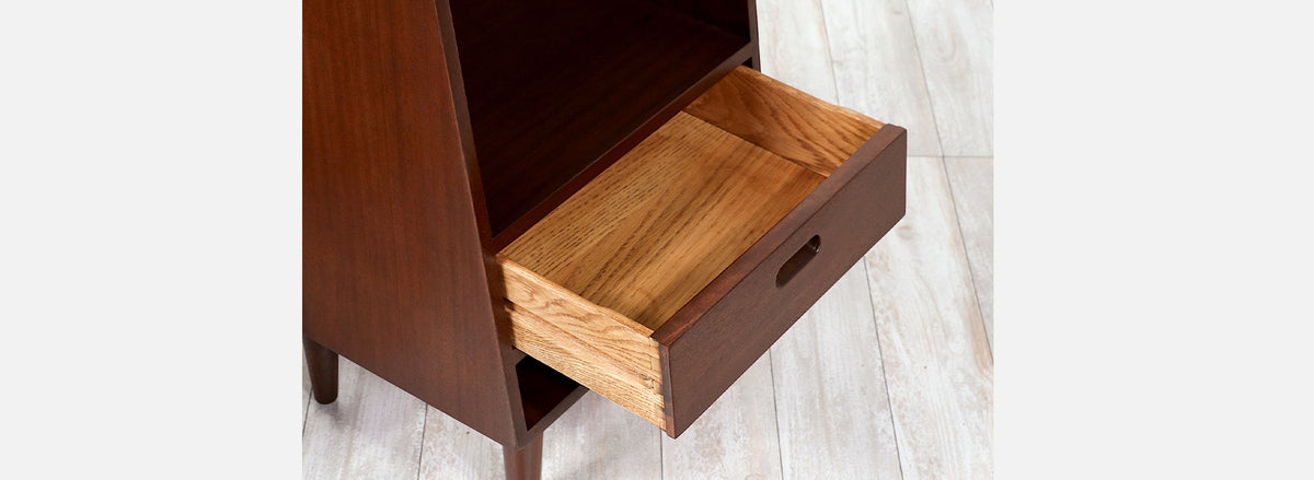 Edward J. Wormley Night Stands with Bookshelves for Dunbar