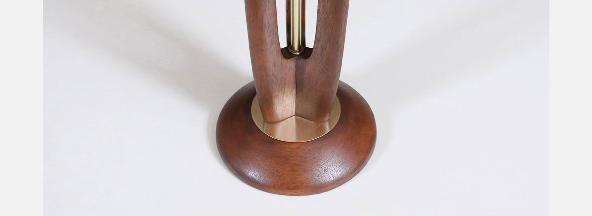 Mid-Century California Modern Sculpted Table Lamp by Modeline