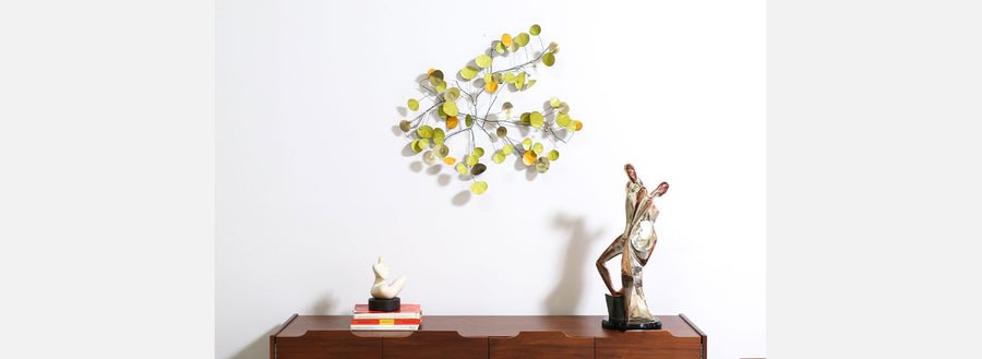 D'Argenta Gold Plated Abstract Couple Sculpture by Tere Memun