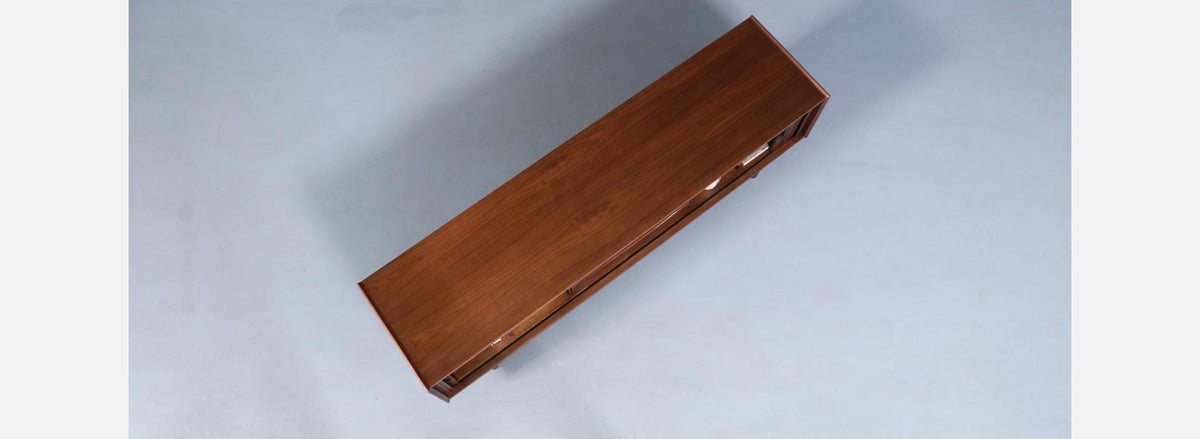 Merton L. Gershun Low Tambour-Door Credenza for Dillingham