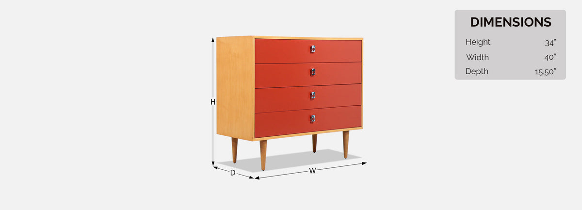 Jack Cartwright Two-Tone Lacquered Chest's for Founders