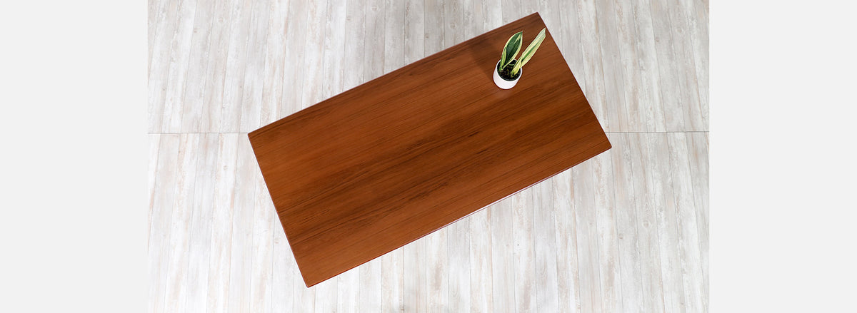 Børge Mogensen Teak & Oak Executive Desk for Søborg Møbler