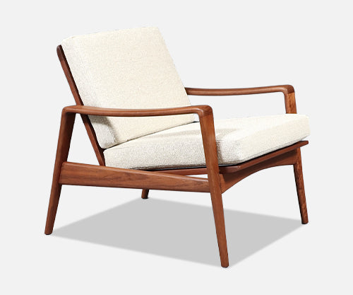 Arne Wahl Iversen Teak Lounge Chair for Komfort