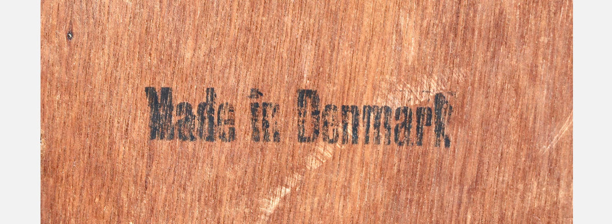 Bernhard Pedersen and Son Teak & Glass Bookcase Credenza