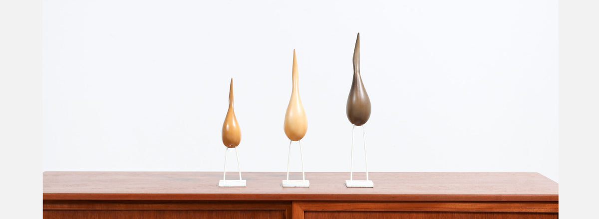 Aldo Londi Italian Ceramic Bird Sculptures for Bitossi
